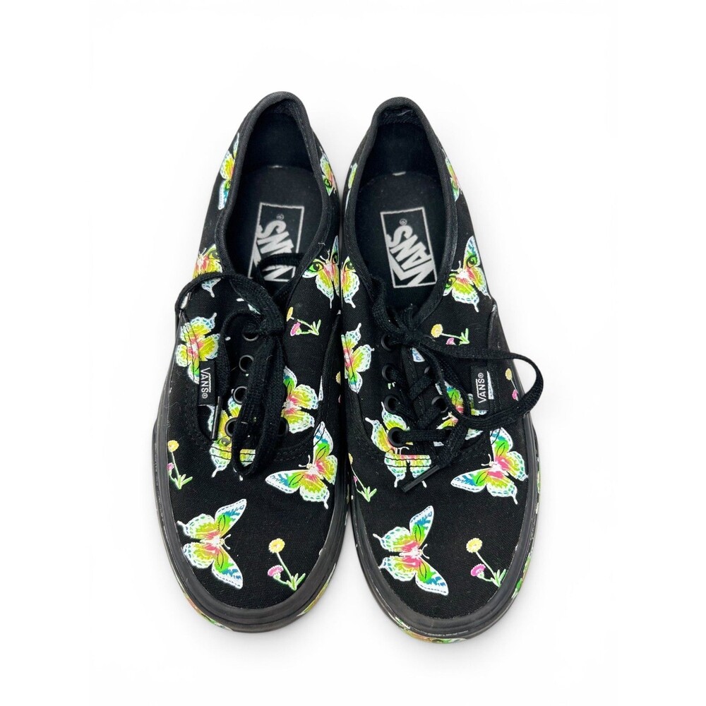 Vans Women’s Stackform Morph Blackout Size 7 Glow in the Dark Butterflies